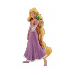 FIGURA RAPUNZEL TRENZA CON FLORES