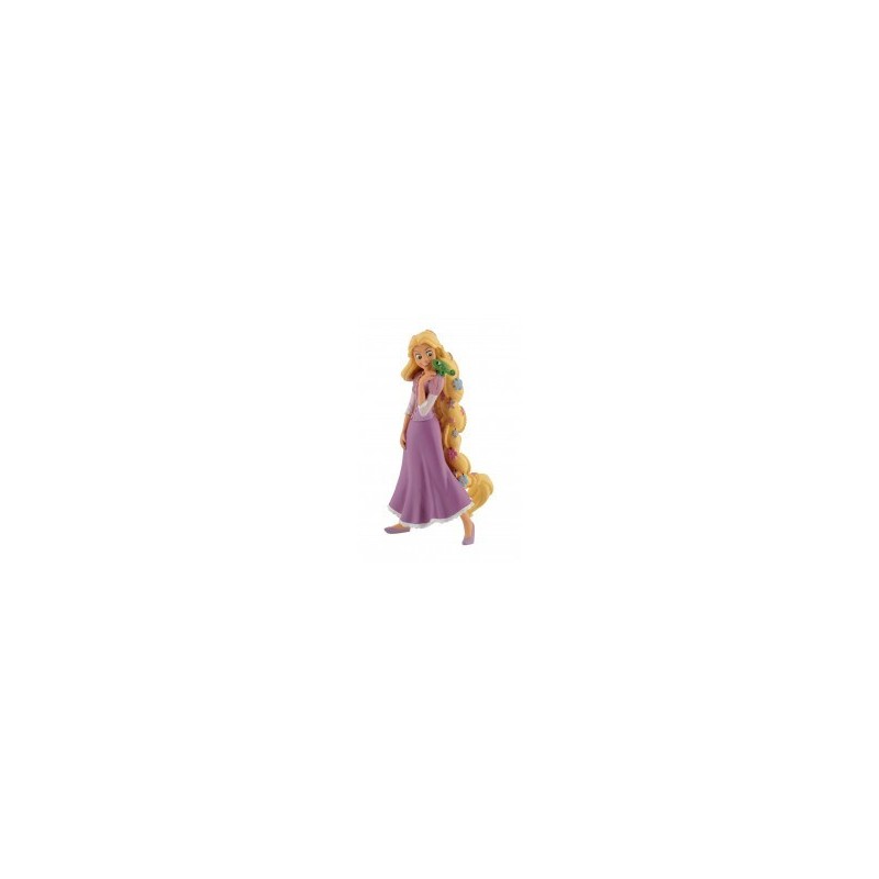 FIGURA RAPUNZEL TRENZA CON FLORES