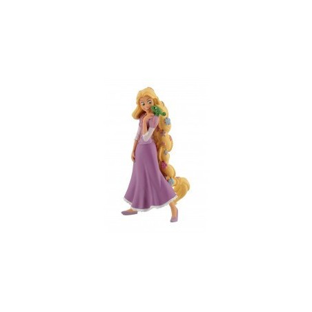 FIGURA RAPUNZEL TRENZA CON FLORES