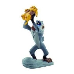 FIGURA RAFIKI CON SIMBA ( EL REY LEON )