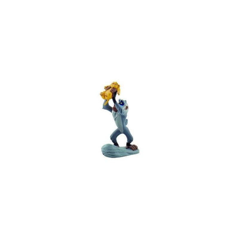 FIGURA RAFIKI CON SIMBA ( EL REY LEON )