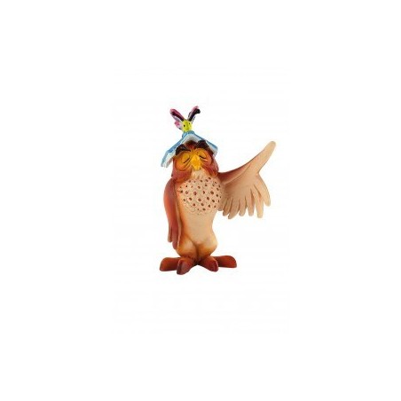 FIGURA BUHO CON LIBRO  ( WINNIE THE POOH