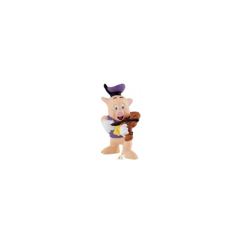 FIGURA CERDITO VIOLINISTA   LOS 3 CERDIT