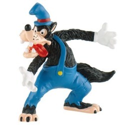 FIGURA EL LOBO FEROZ LOS 3 CERDITOS