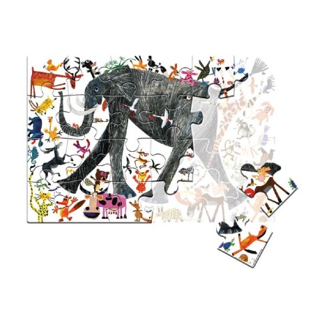 MAXI PUZZLE  24 PIEZAS NATURALEZA
