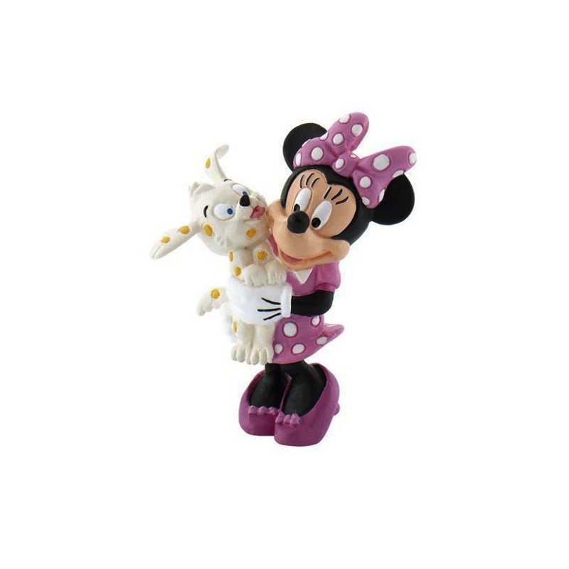 FIGURA MINNIE CON CACHORRO 15329