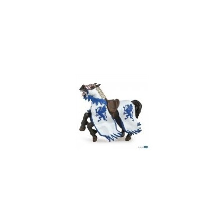 FIGURA CABALLO REY DRAGON AZUL ( PAPO )