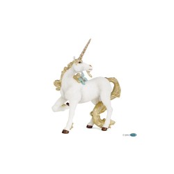 FIGURA UNICORNIO DORADO  ( PAPO ) 2