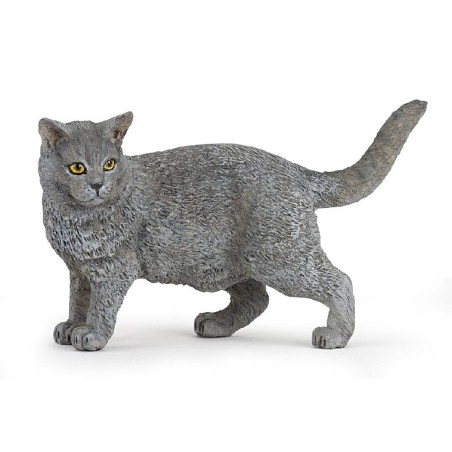 FIGURA GATO CHARTREUX - PAPO 54040