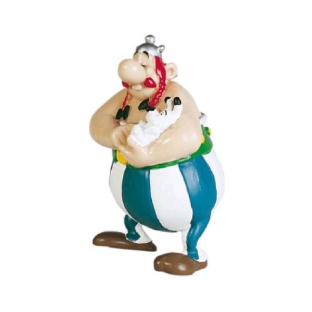 FIGURA OBELIX CON IDEFIX ( PLASTOY  ASTE