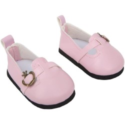 SET ZAPATOS ROSA PARA MUÑECAS DE 42-45 C