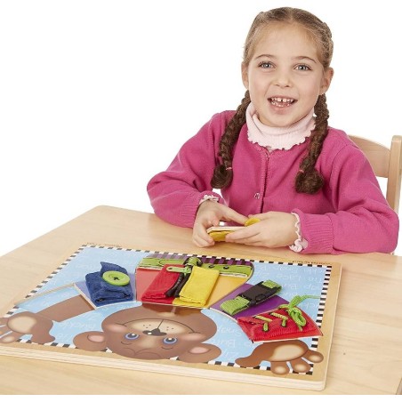 TABLERO DE MADERA HABILIDADES BASICAS - 