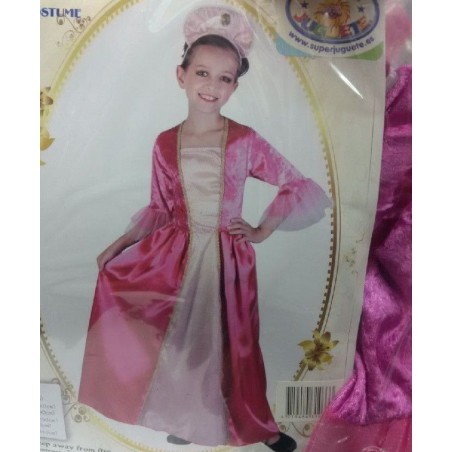 DISFRAZ  PRINCESA FUXIA 4-6 AÑOS