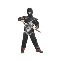 DISFRAZ  NINJA GUERRERO PLATA 4-6 AÑOS