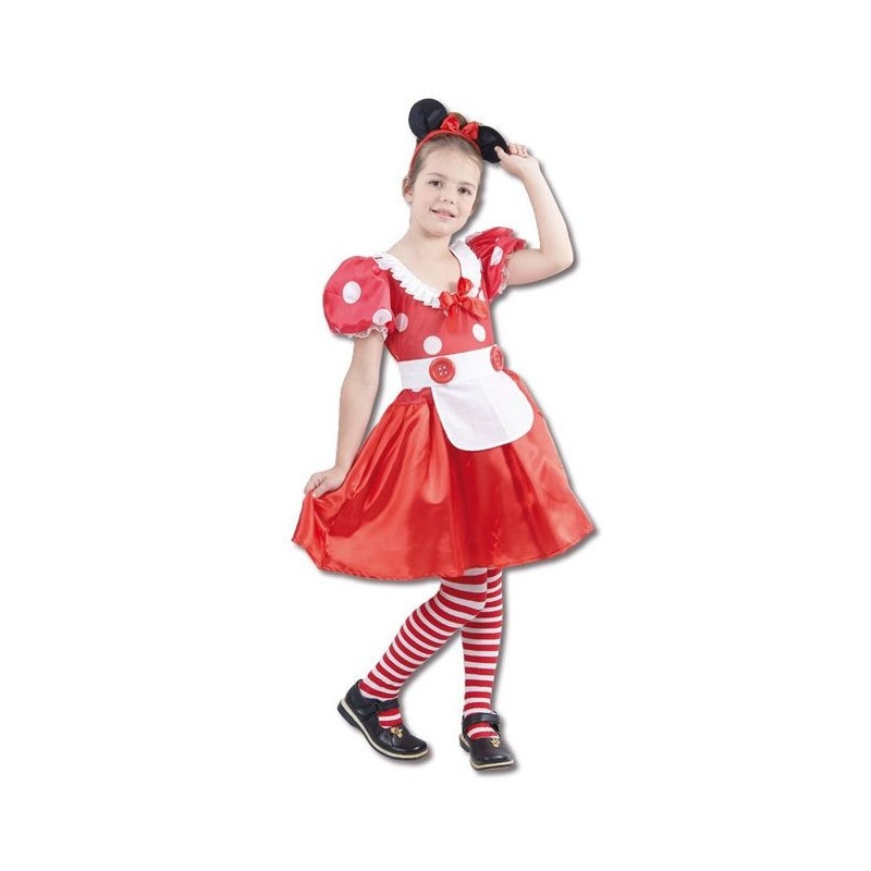 DISFRAZ  RATONCITA BOTONES MINNIE 7-9 AÑ