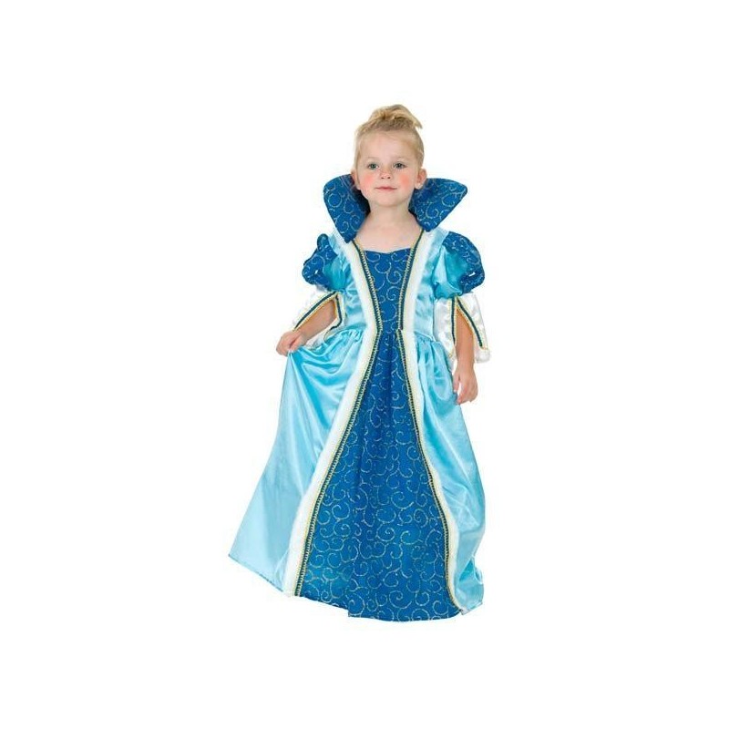 DISFRAZ BEBÉ 2-4 años PRINCESA AZUL