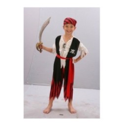 DISFRAZ  PIRATA RAYAS 10-12 AÑOS