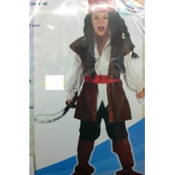 DISFRAZ  PIRATA 7-9 AÑOS