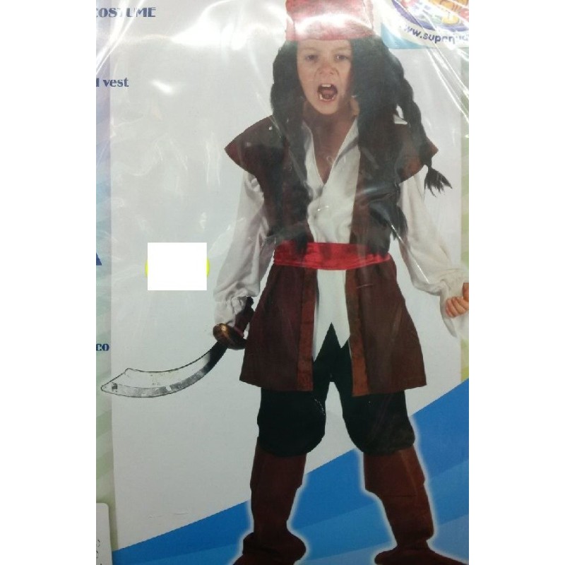 DISFRAZ  PIRATA 7-9 AÑOS