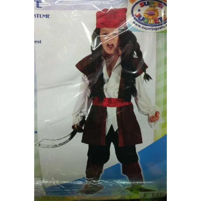 DISFRAZ PIRATA 10-12 AÑOS