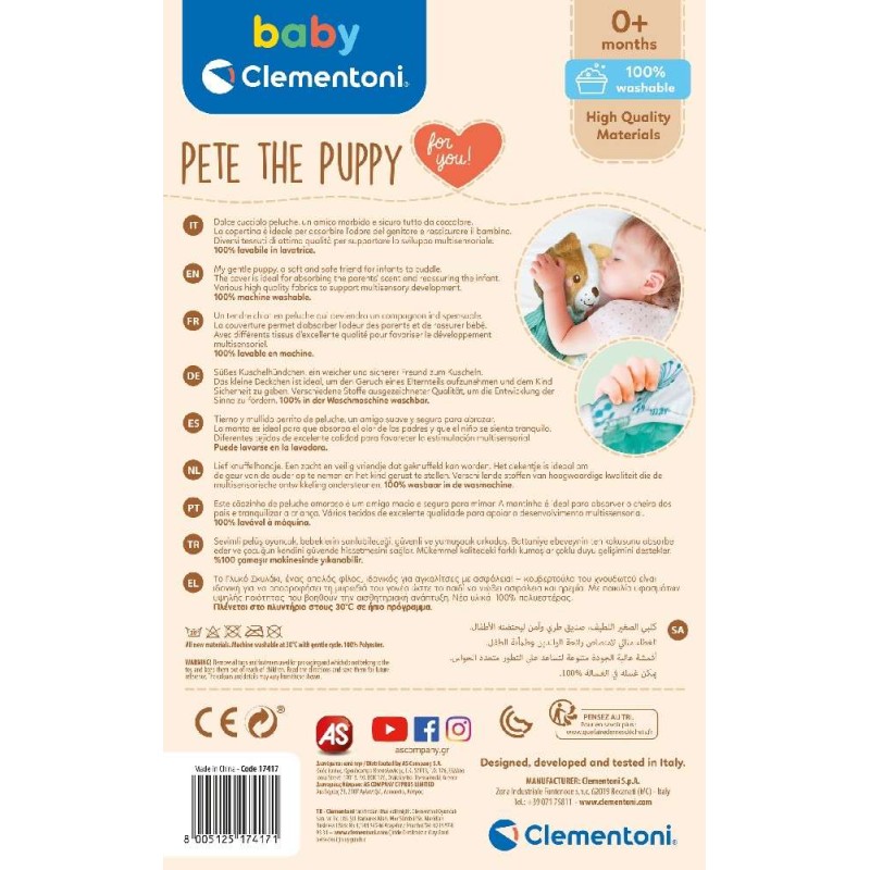 PELUCHE PERRITO PARA BEBES PUPPY