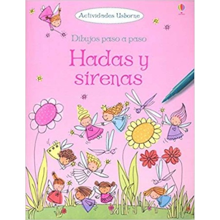 HADAS Y SIRENAS. DIBUJOS PASO A PASO