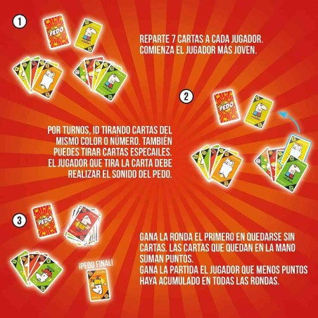Mister pedo- juegos de cartas explosivo