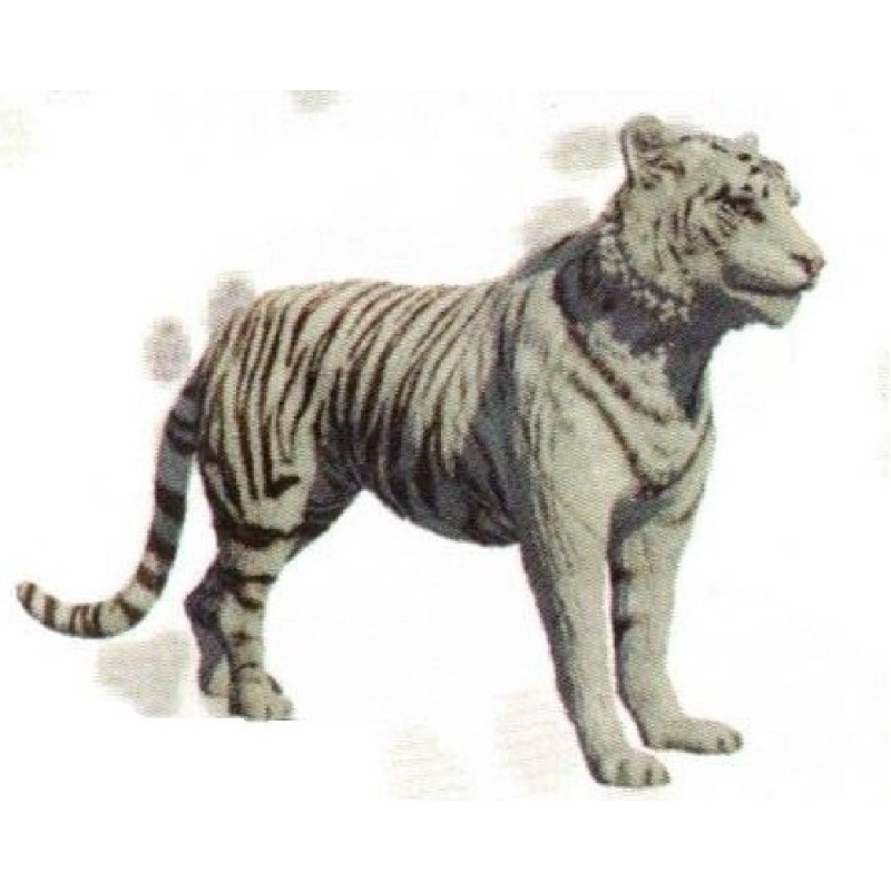 FIGURA TIGRE DE BENGALA BLANCO