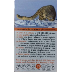 FIGURA LEOPARDO DE LAS NIEVES