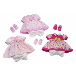 TRAJE MUÑECA 40CM APROX (SURTIDO)
