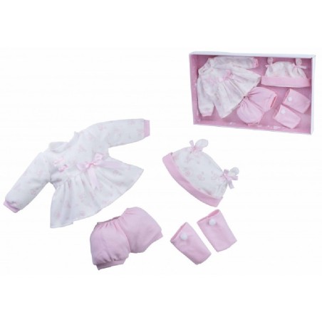 VESTIDO PARA BEBE REBORN POLOLO Y CAMISE