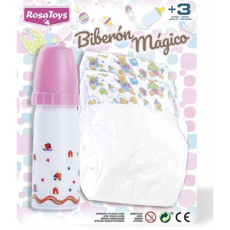 BIBERON MAGICO GRANDE CON 2 PAÑALES