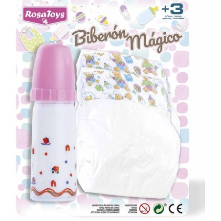 BIBERON MAGICO GRANDE CON 2 PAÑALES