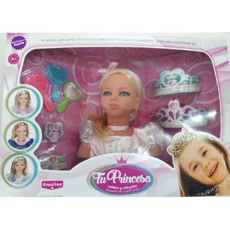 BUSTO TU PRINCESA ROSA -  BELLEZA Y PEIN