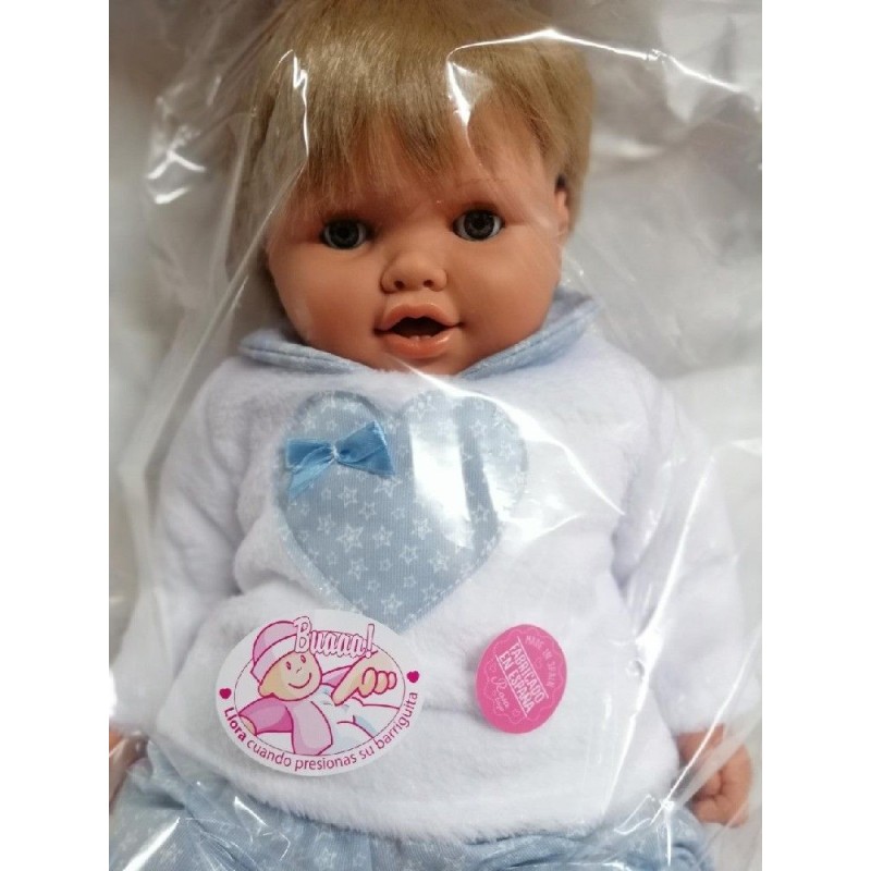 MUÑECO DULZON NIÑO 60CM CON JERSEY EN CA