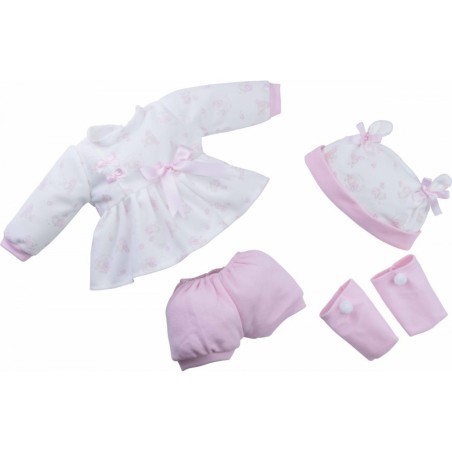 VESTIDO REBORN CAMISETA CONEJITOS 46-50C
