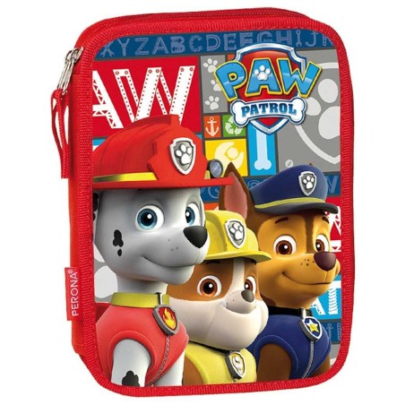 PATRULLA CANINA - PLUMIER 12 PIEZAS DOBL