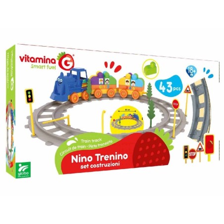 PISTA DE TREN CON 43 BLOQUES