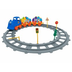 PISTA DE TREN CON 43 BLOQUES 2