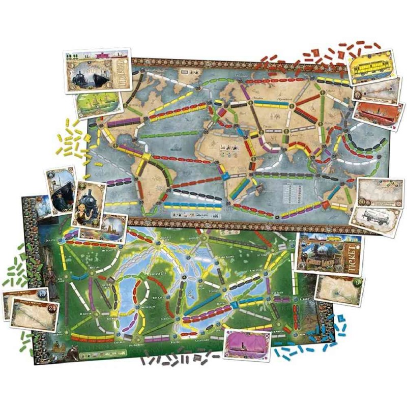 ¡AVENTUREROS AL TREN! LA VUELTA AL MUNDO