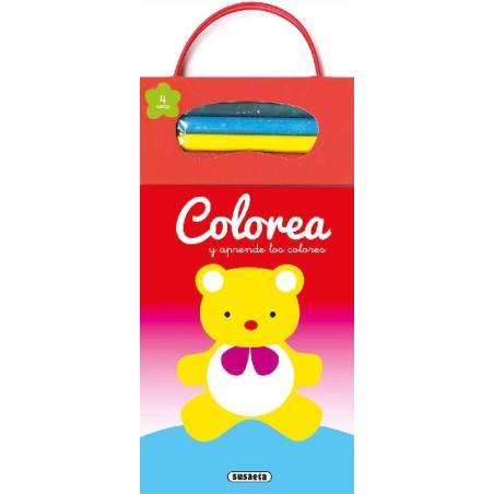 LIBRO COLOREA Y APRENDE LOS COLORES