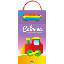 LIBRO COLOREA Y APRENDE LOS COLORES