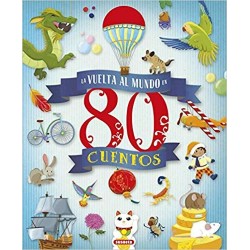 LIBRO VUELTA AL MUNDO EN 80 CUENTOS