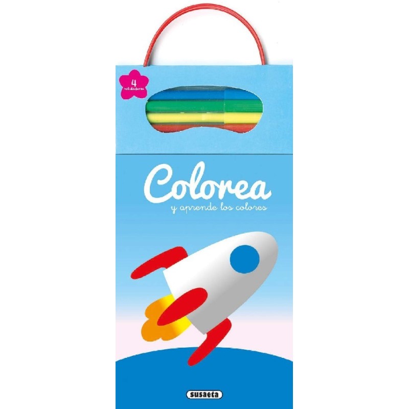 LIBRO - COLOREA Y APRENDE LOS COLORES