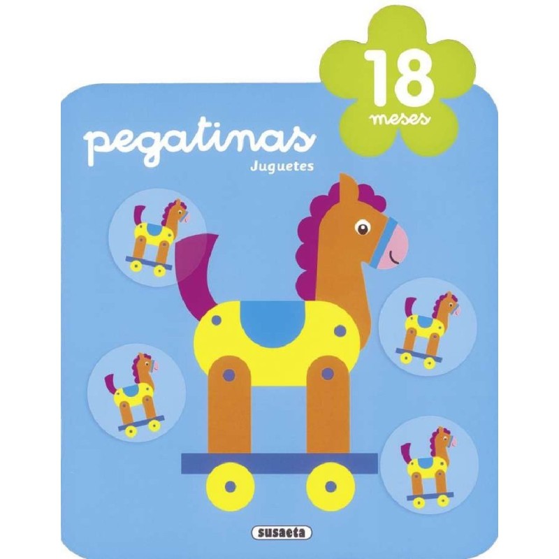 LIBRO PEGATINAS JUGUETES 18 MESES