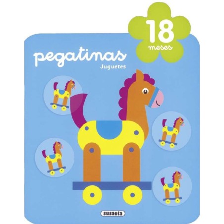 LIBRO PEGATINAS JUGUETES 18 MESES