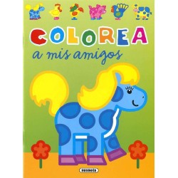 LIBRO COLOREA A MIS AMIGOS