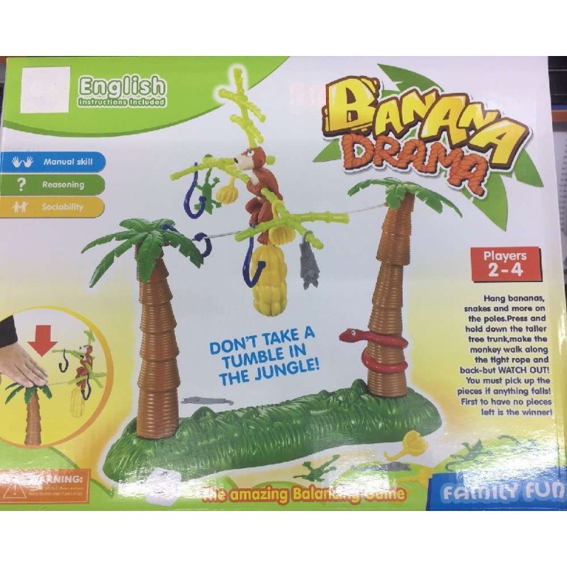 JUEGO MONO EQUELIBRISTA BANANA DRAMA