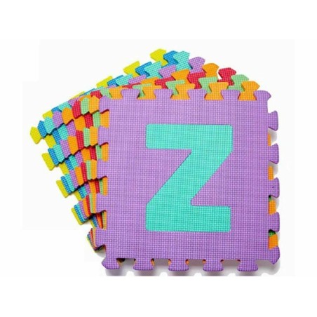 PUZZLE EVA LETRAS 7PCS 30X30X9C