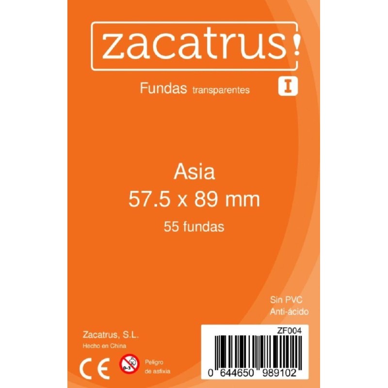 FUNDAS CARTAS ASIA (57,5 MM X 89 MM) (55